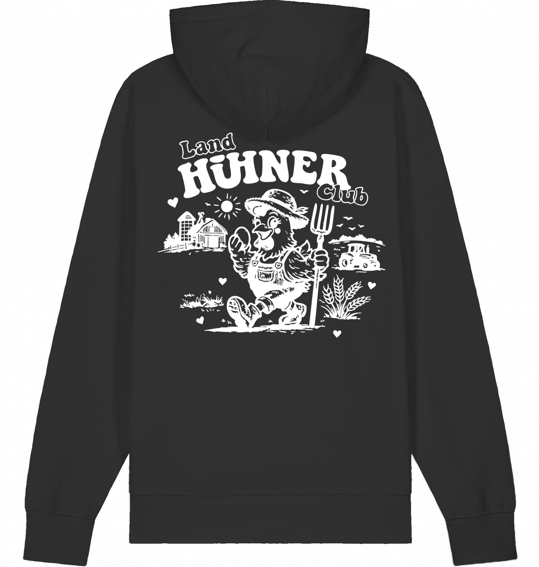 "LAND HÜHNER CLUB" - Unisex Hoodie