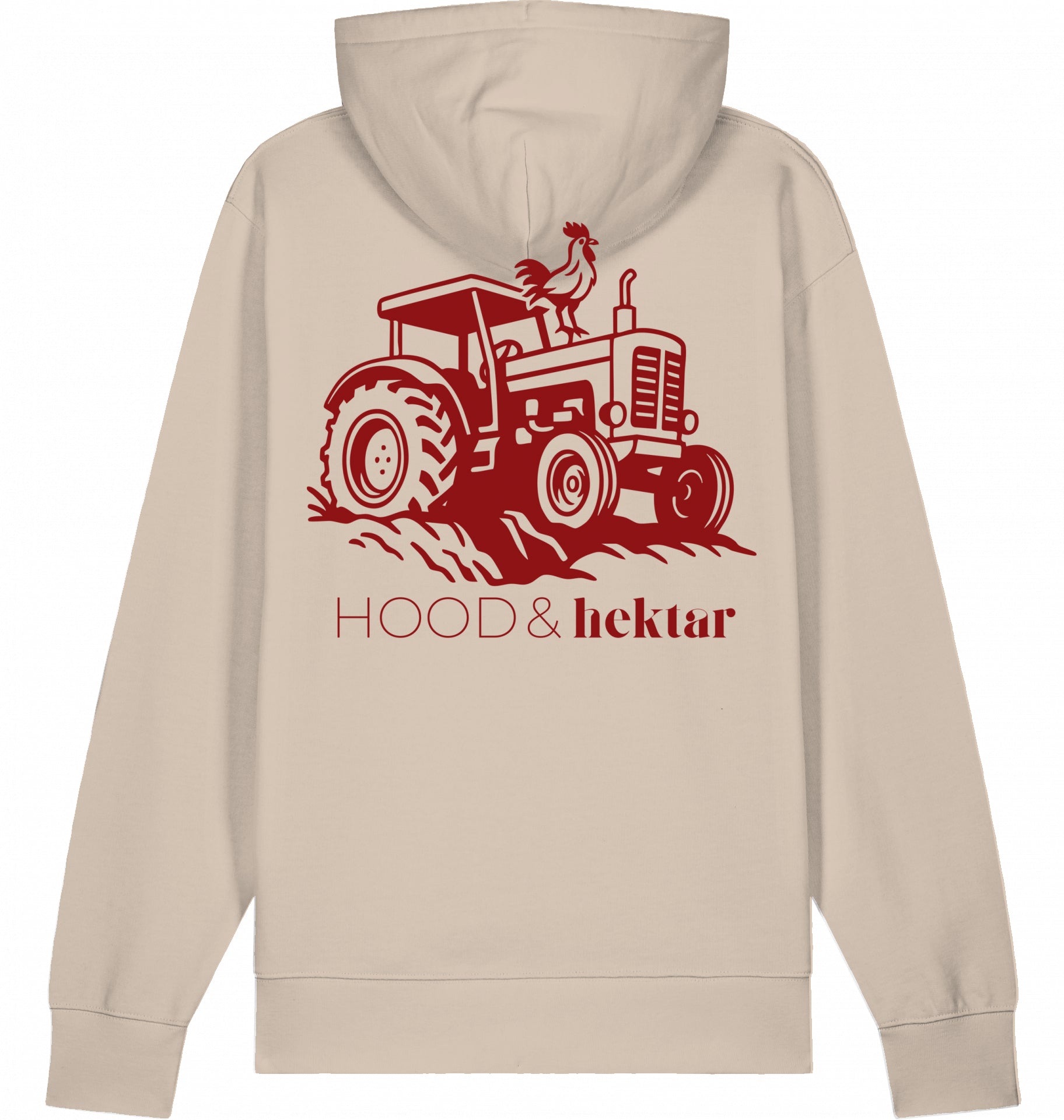 "HOOD & hektar - Tractor" - Unisex Hoodie