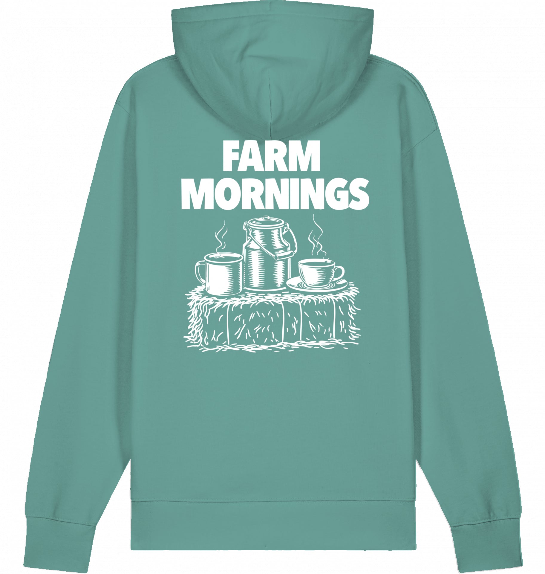"FARM MORNINGS" - Unisex Hoodie