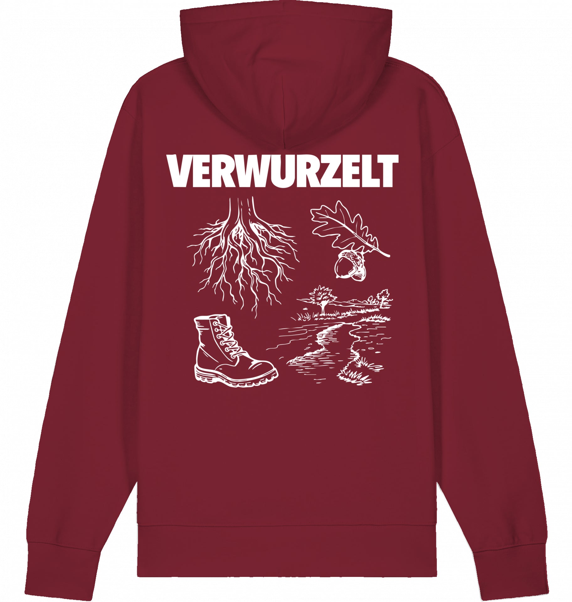 "VERWURZELT" - Unisex Hoodie