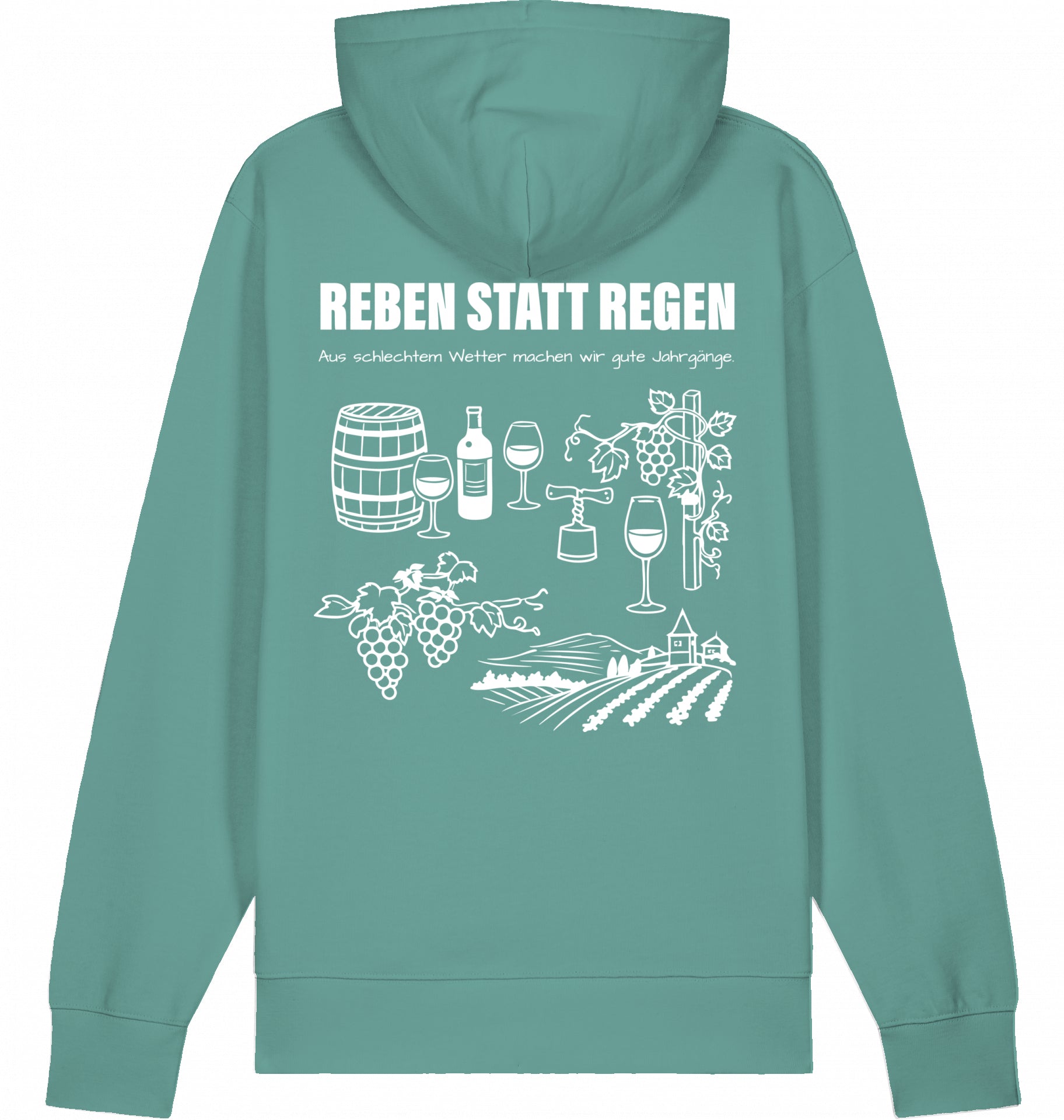 "REBEN STATT REGEN" - Unisex Hoodie