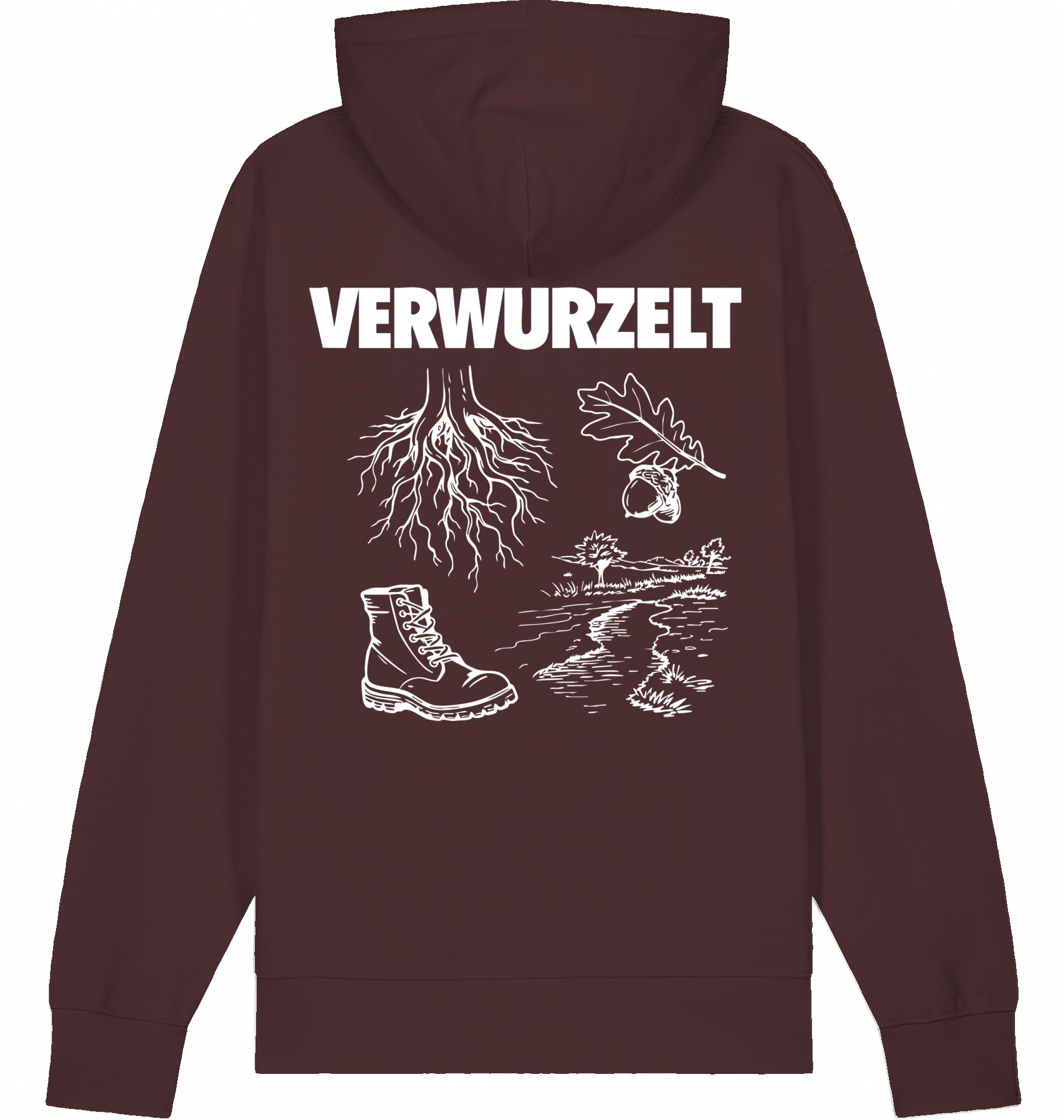 "VERWURZELT" - Unisex Hoodie