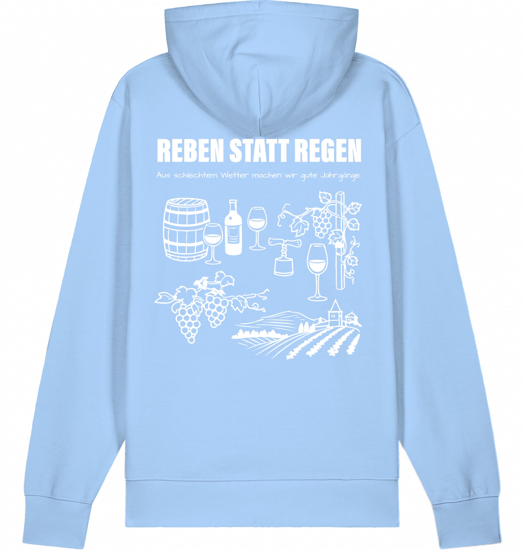 "REBEN STATT REGEN" - Unisex Hoodie