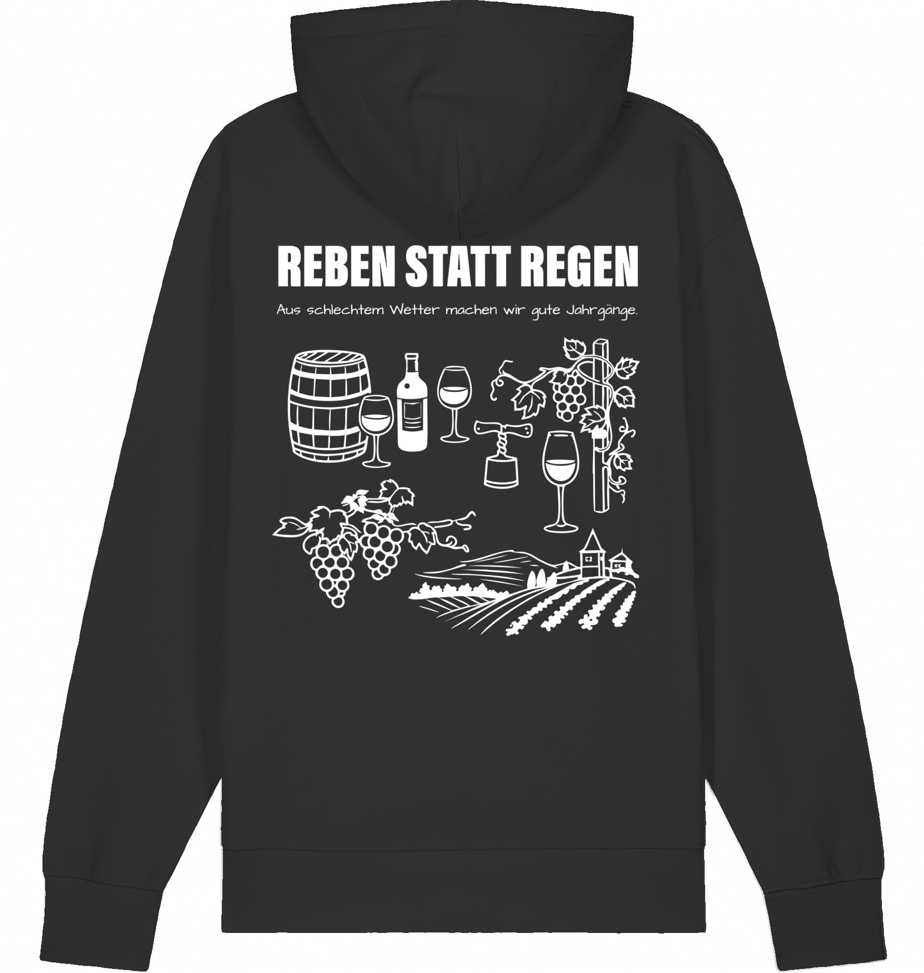 "REBEN STATT REGEN" - Unisex Hoodie