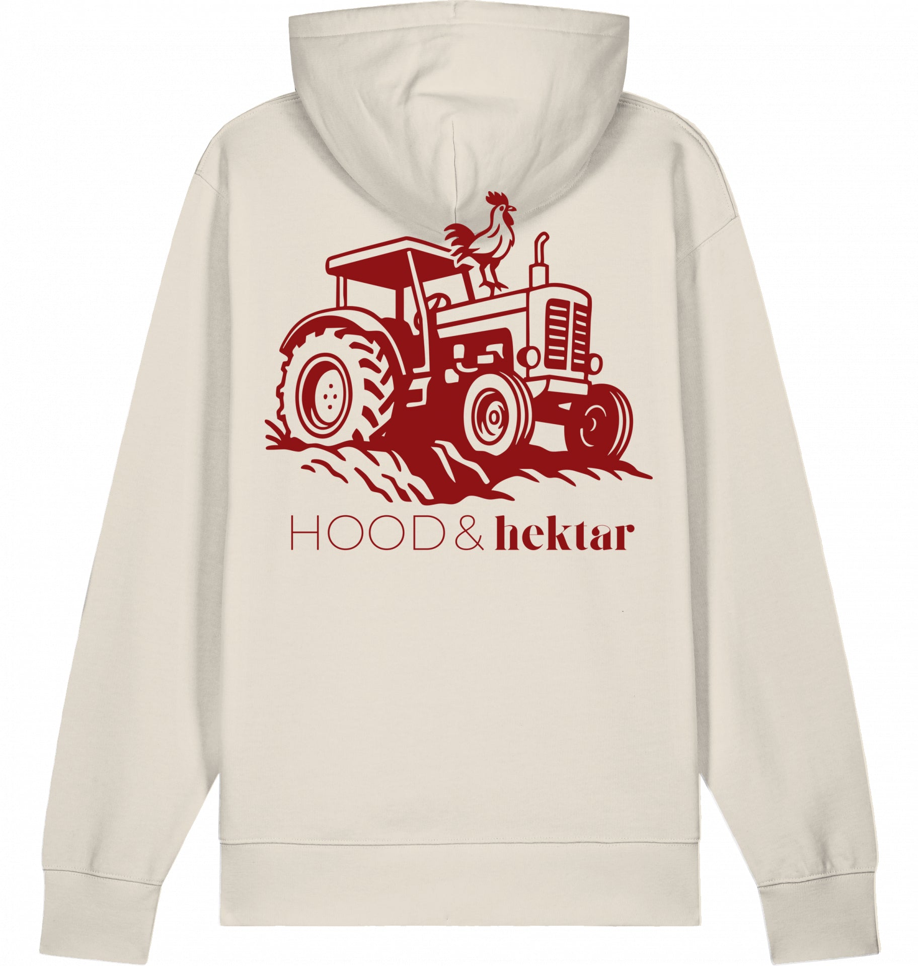 "HOOD & hektar - Tractor" - Unisex Hoodie