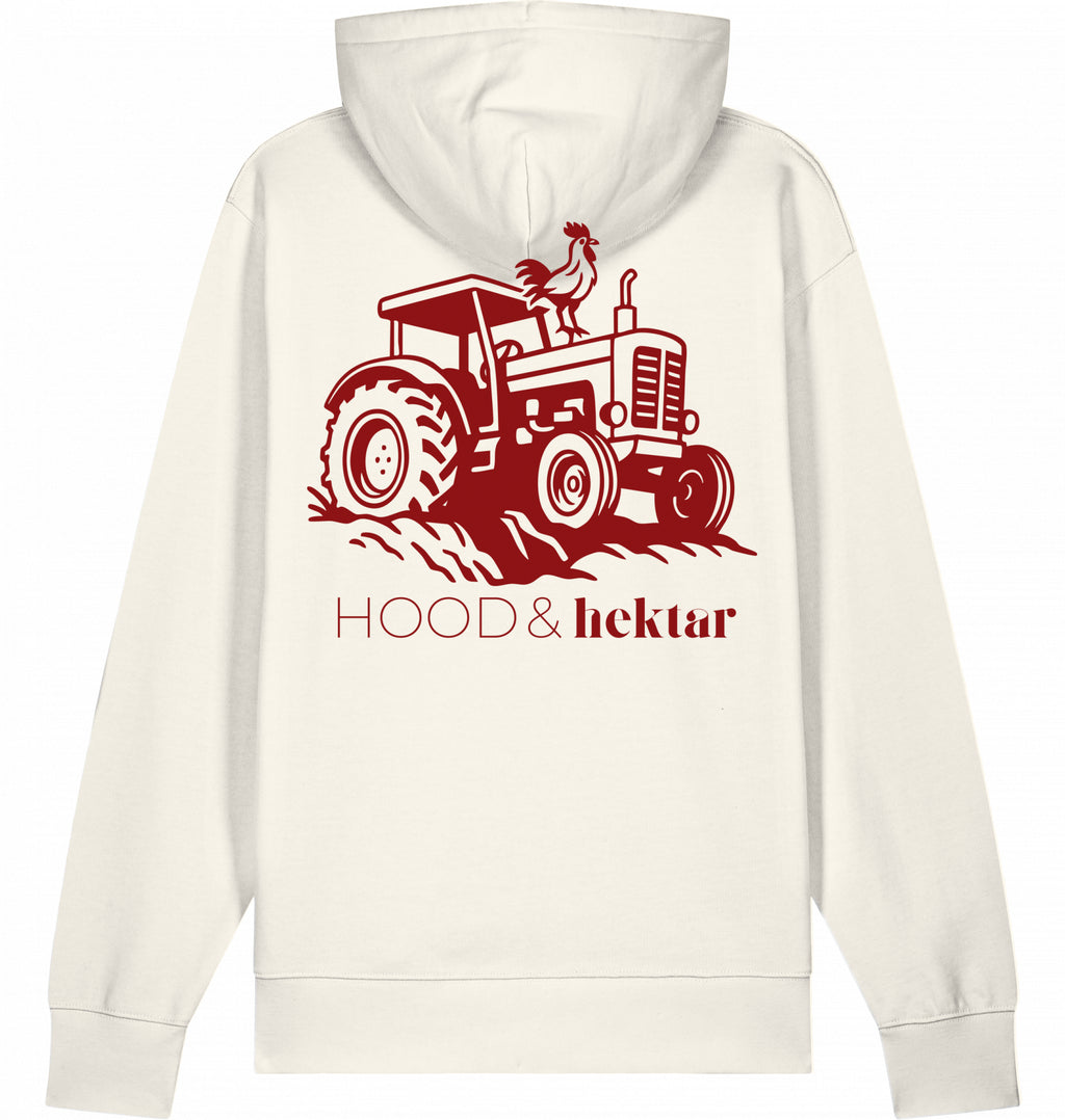 "HOOD & hektar - Tractor" - Unisex Hoodie