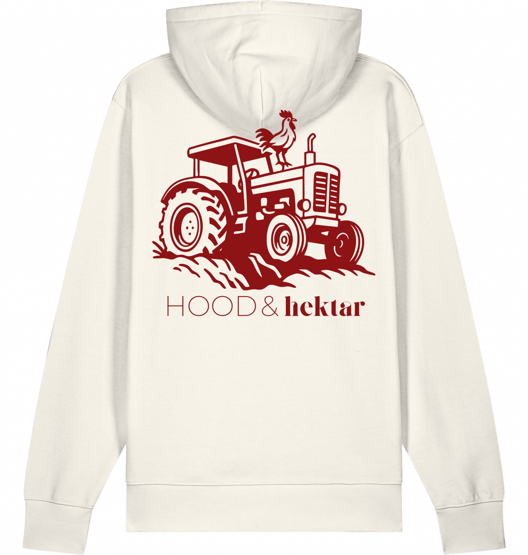 "HOOD & hektar - Tractor" - Unisex Hoodie
