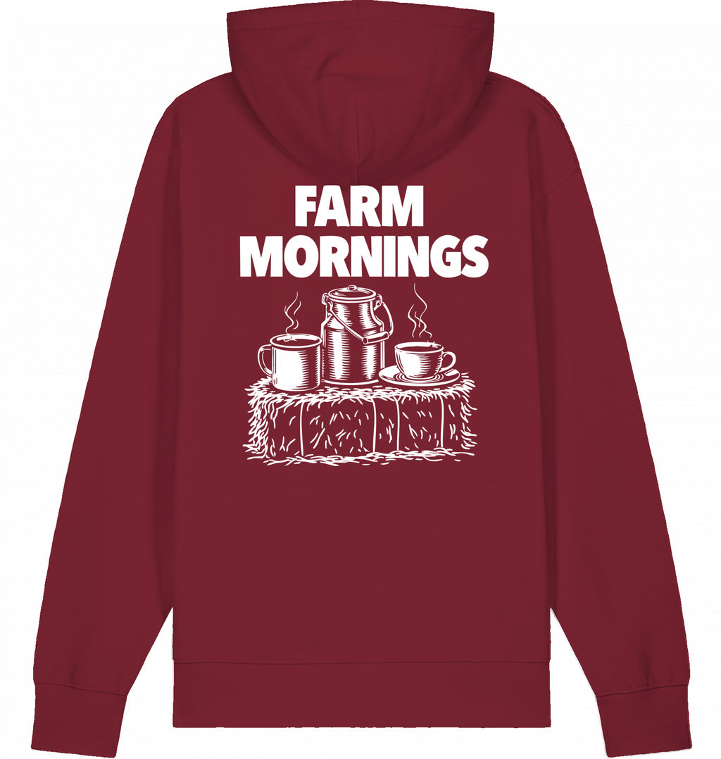 "FARM MORNINGS" - Unisex Hoodie
