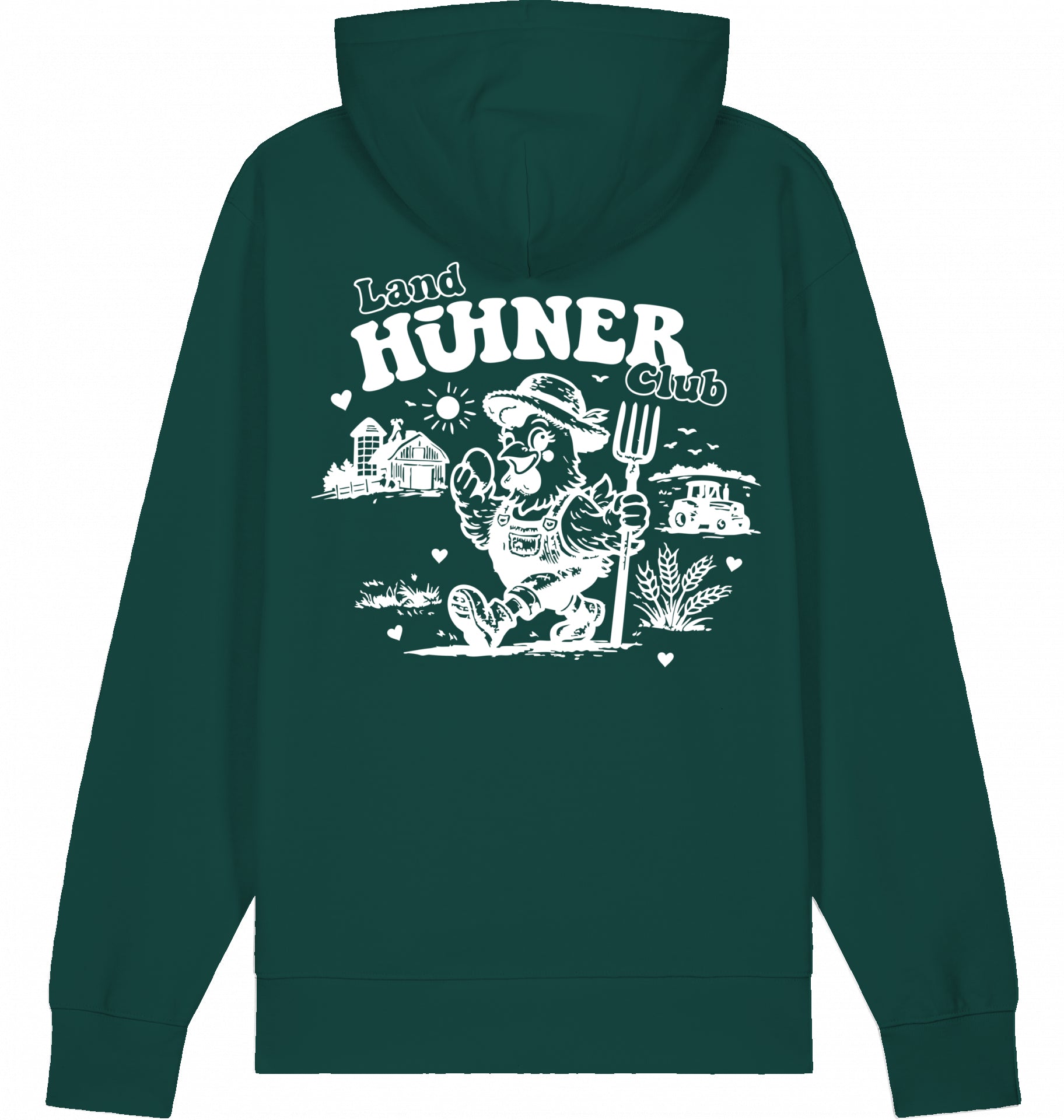 "LAND HÜHNER CLUB" - Unisex Hoodie