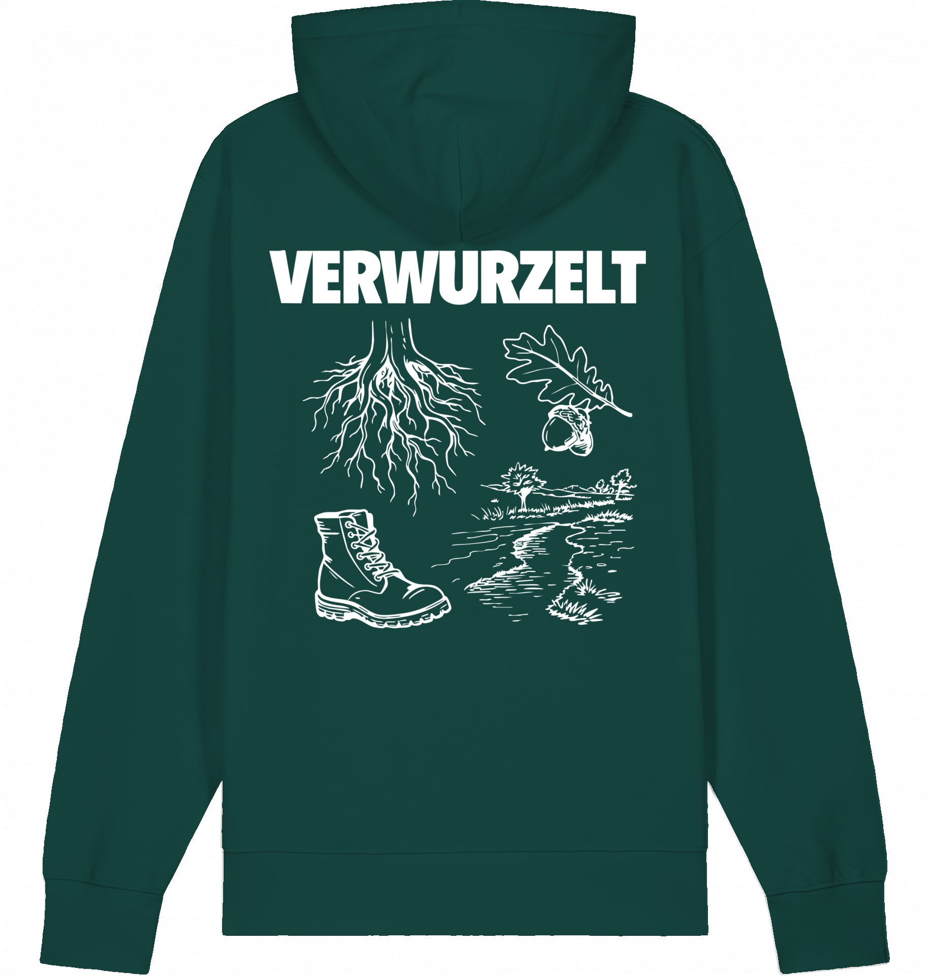 "VERWURZELT" - Unisex Hoodie