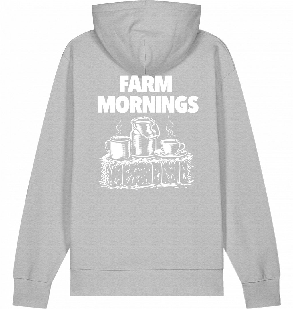 "FARM MORNINGS" - Unisex Hoodie