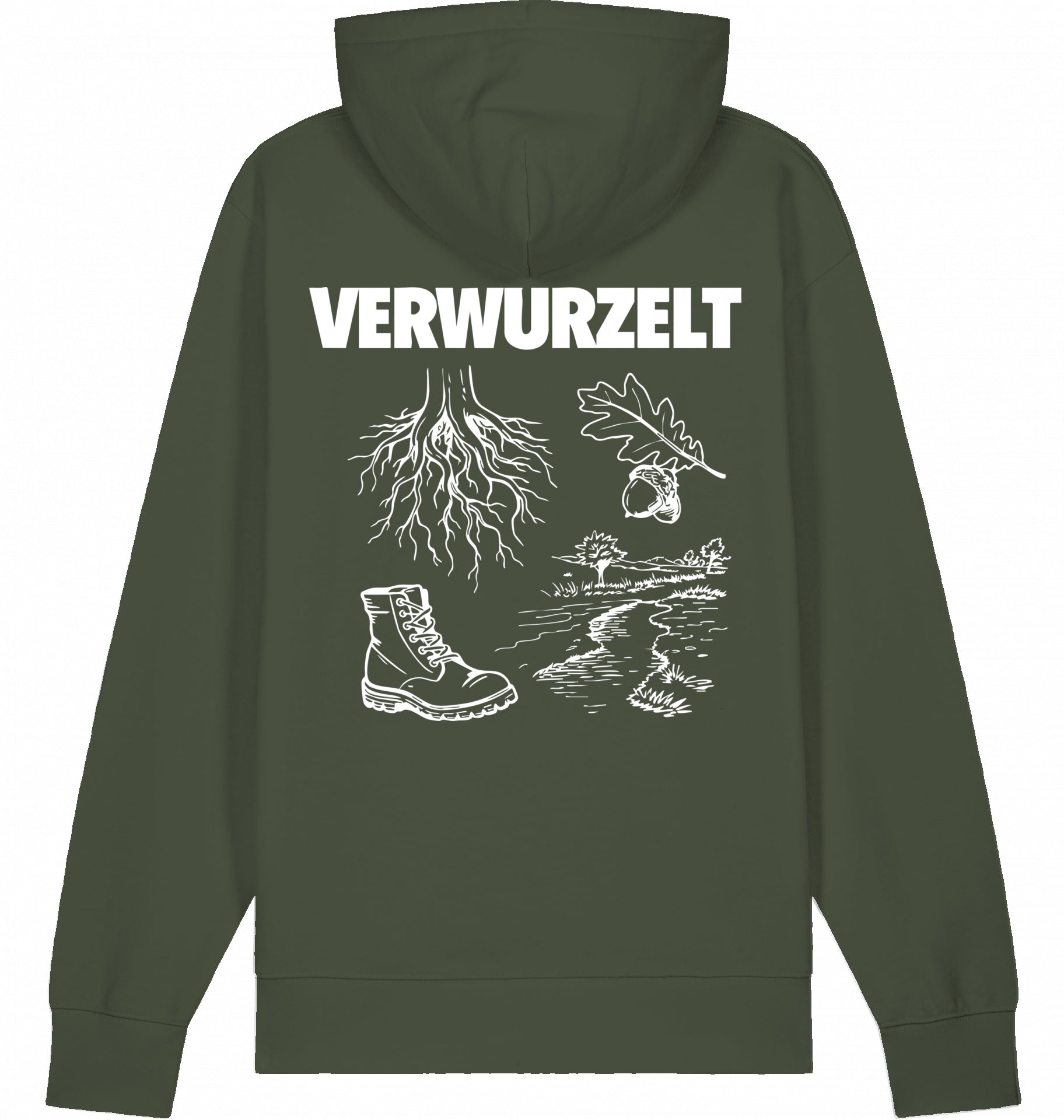 "VERWURZELT" - Unisex Hoodie