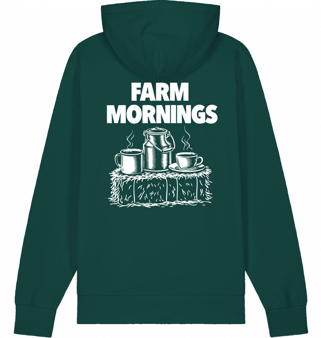 "FARM MORNINGS" - Unisex Hoodie