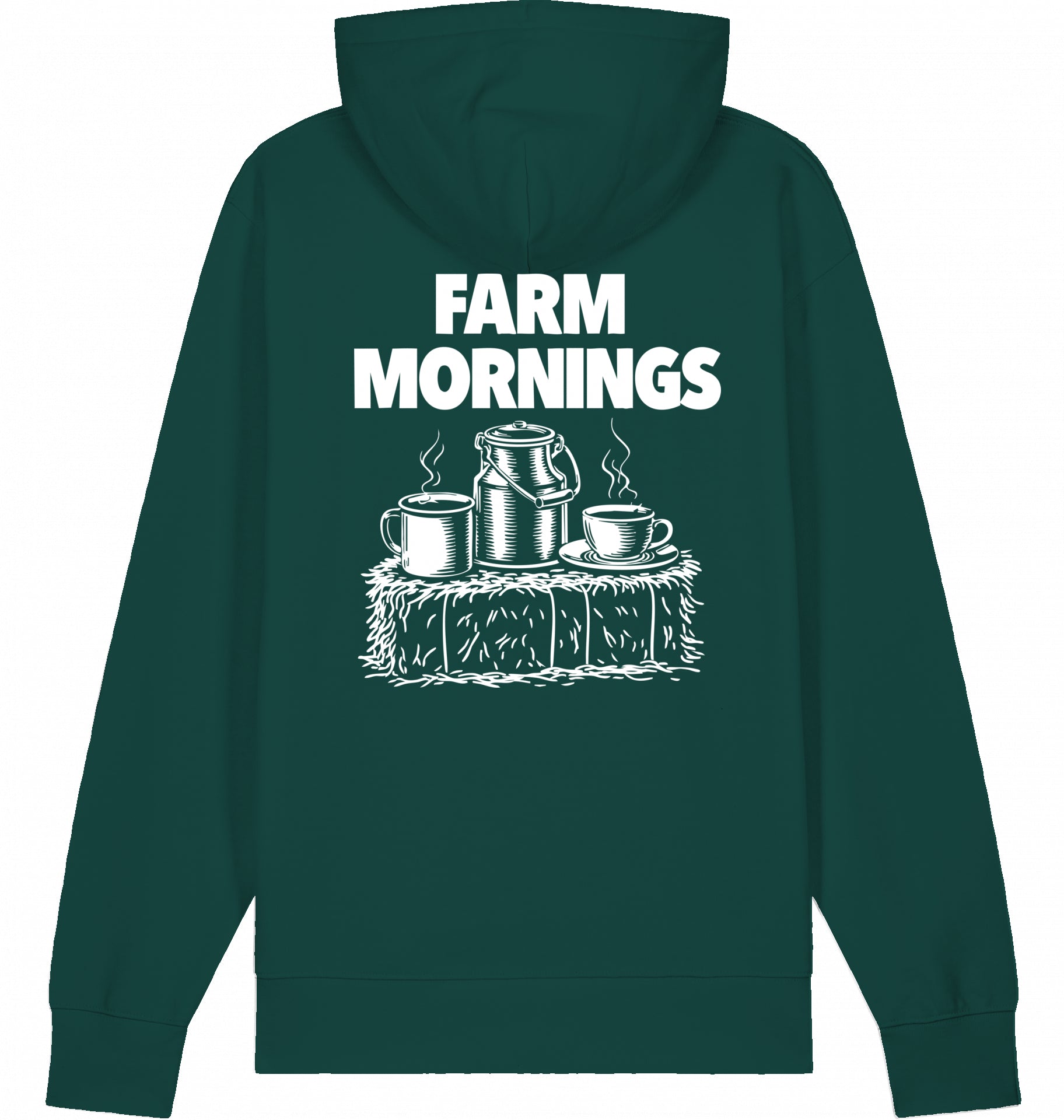 "FARM MORNINGS" - Unisex Hoodie