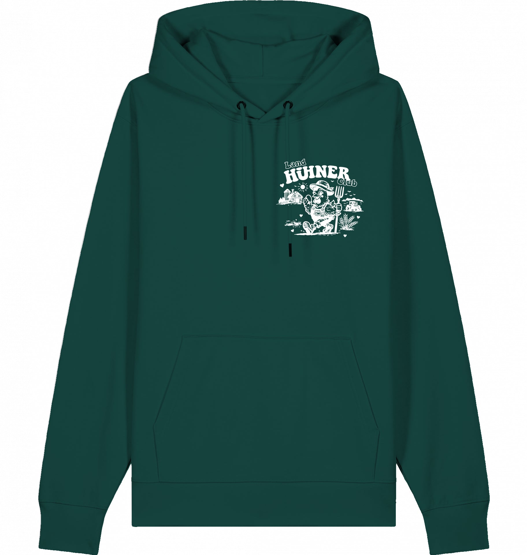 "LAND HÜHNER CLUB" - Unisex Hoodie