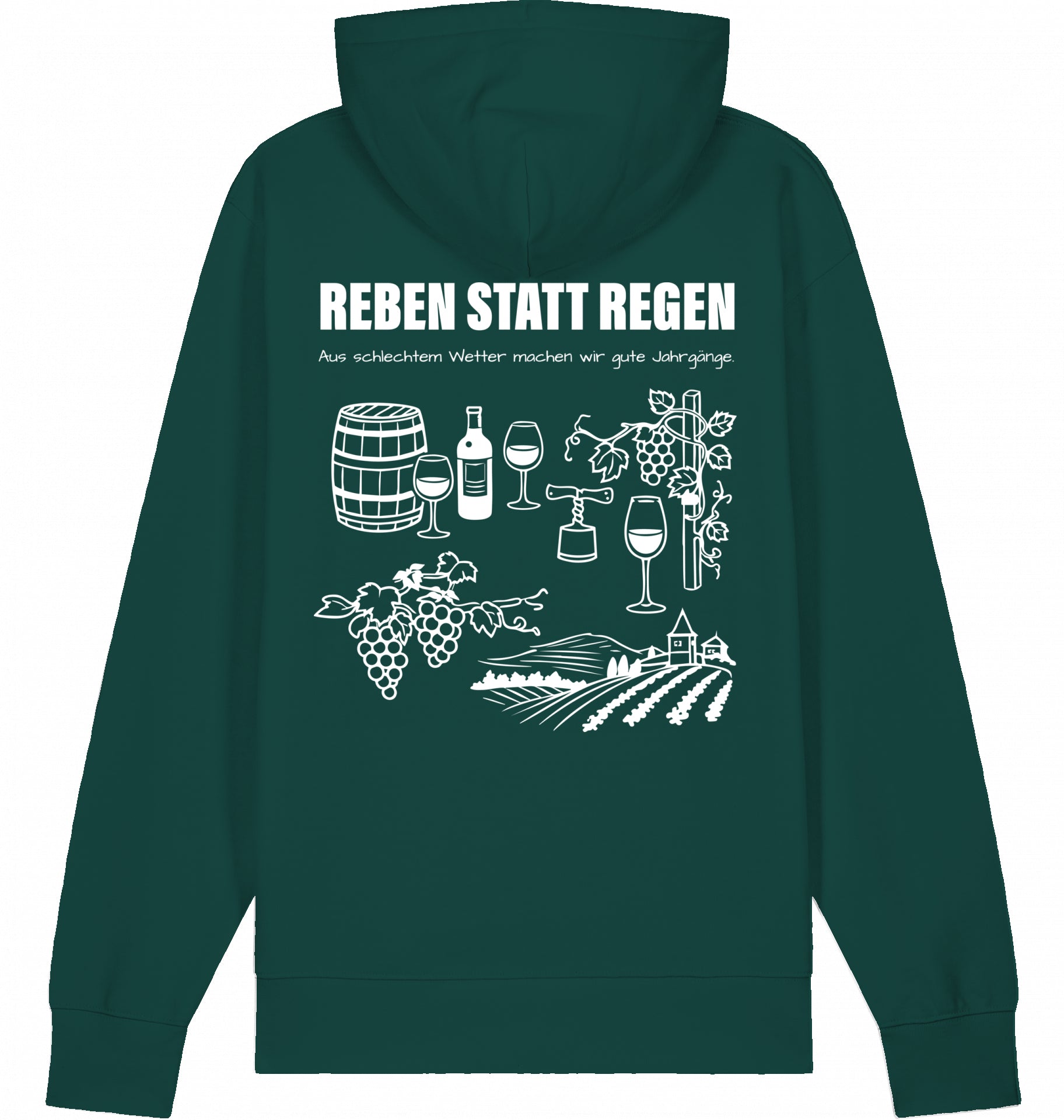 "REBEN STATT REGEN" - Unisex Hoodie