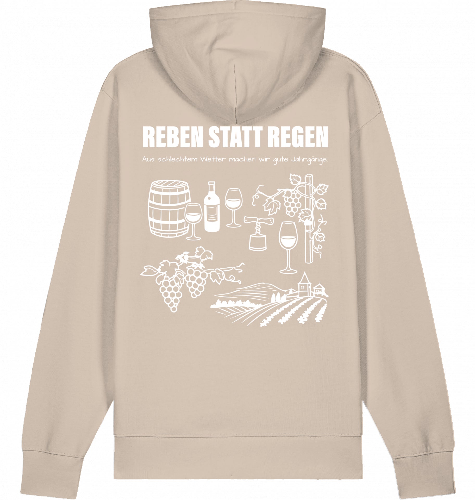 "REBEN STATT REGEN" - Unisex Hoodie